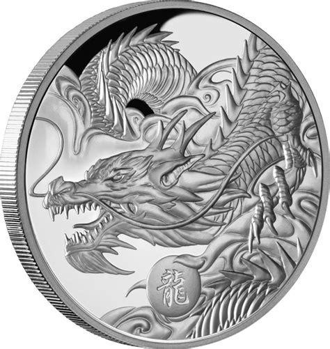 Dollar Lunar Year Of The Dragon Jahr Des Drachen Niue Island