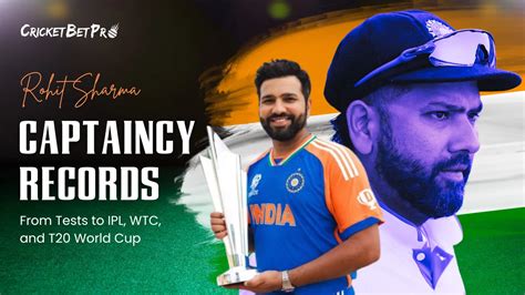 Rohit Sharma S Captaincy Records From Tests To Ipl Wtc And T World Cup