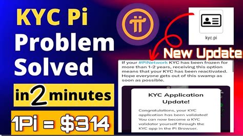 Big Announcement Pi Network Kyc Problem Solved In 2 Minutes New Update