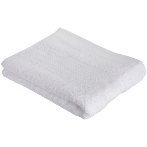 Wilko Supersoft Cotton White Bath Towel Wilko