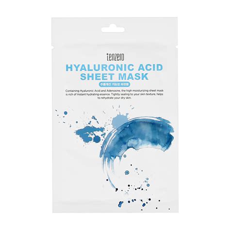 Тканевая маска для лица Tenzero Hyaluronic Acid Sheet Mask с ...