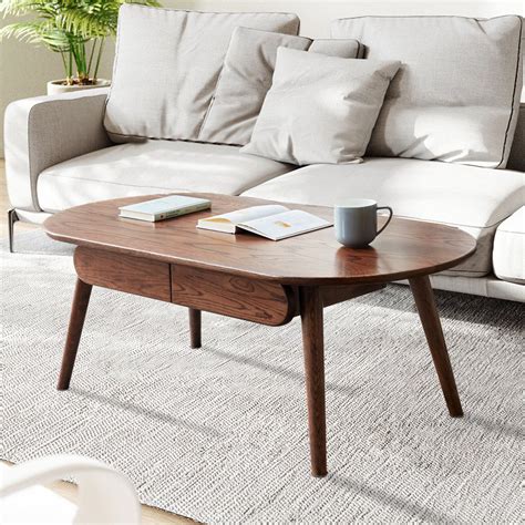 Millwood Pines Shylo Solid Wood Solid Coffee Table With Storage Wayfair