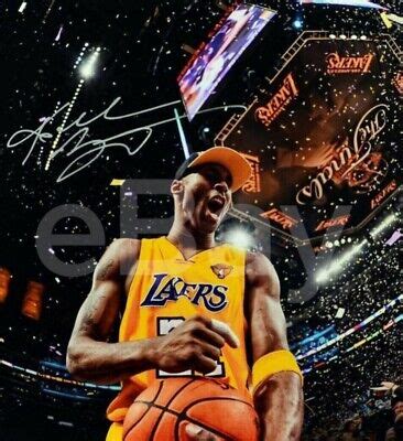 Kobe Bryant Lakers Signed Autographed X Photo Reprint Ebay