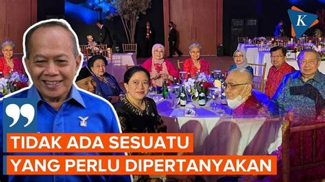 Kata Demokrat Soal SBY Megawati Duduk Satu Meja YouTube