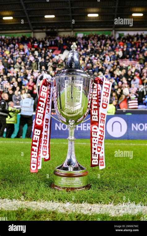 Wigan England 24th February 2024 Trophy Rugby League Betfred