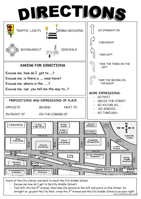 DIRECTIONS Deutsch DAF Arbeitsblätter pdf doc