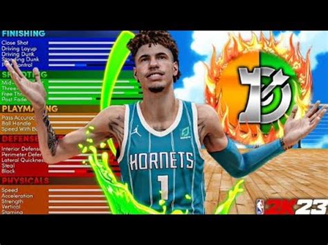 LAMELO BALL BUILD Is THE BEST BUILD On NBA 2K23 SHOOTING CONTACT