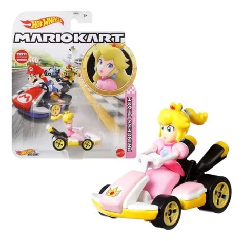 Hot Wheels Cole O Mario Kart Princesa Peach Mattel Parcelamento Sem Juros