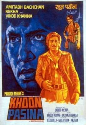 Khoon Pasina 1979 Amitabh Bachchan Classic Indian Bollywood