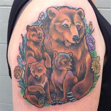 Tatuajes De Familia De 3 Osos