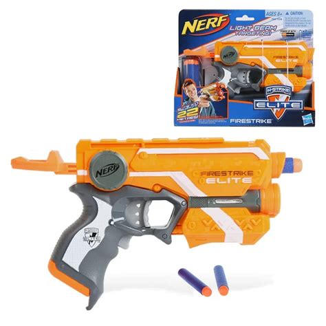 Licensed Nerf N Strike ELITE Firestrike Blaster Toy Gun Refill Clip Darts nerf bullets-in Toy ...