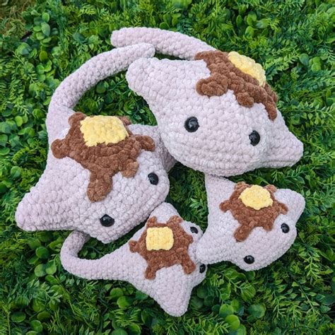 Stingray Pancake Plushie - Etsy