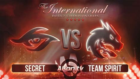 🔴dota 2 Ru Team Secret Vs Team Spirit Bo2 The International Xi