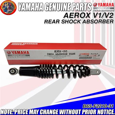 AEROX V1 V2 REAR SHOCK ABSORBER YGP PRICE PER PIECE Genuine B65