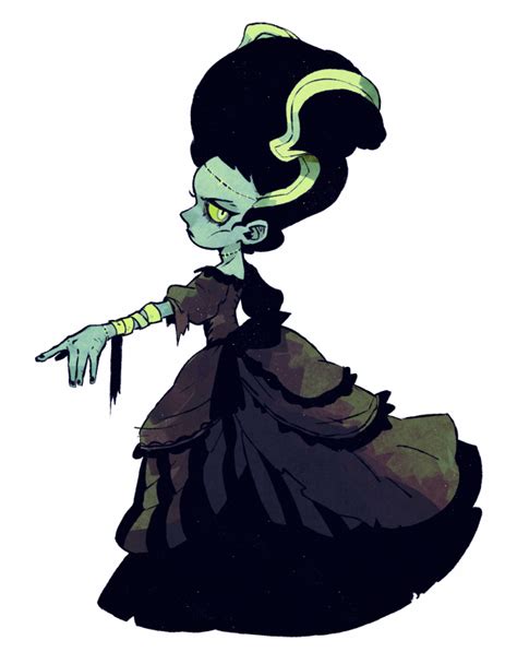 The Bride Of Frankenstein Doodle Lalaland