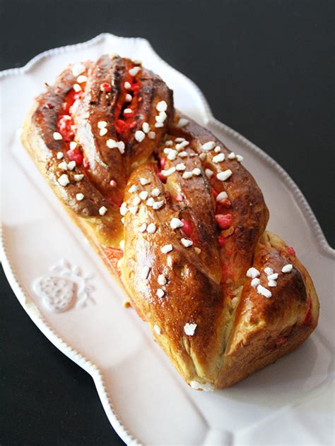 R Ve De Gourmandises Brioche Aux Pralines Roses