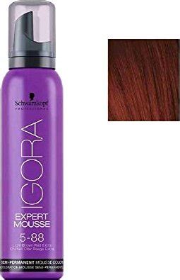 Schwarzkopf Igora Expert Mousse Haart Nung Hellbraun Rot Extra Ab