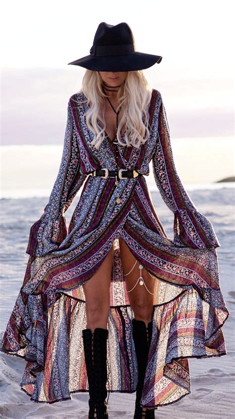 GypsyLovinLight Boho Style Coachella Dress Boho Dresses Long