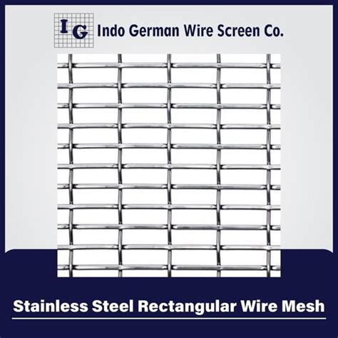 Stainless Steel Rectangular Wire Mesh Manufacturer Supplier Exporter