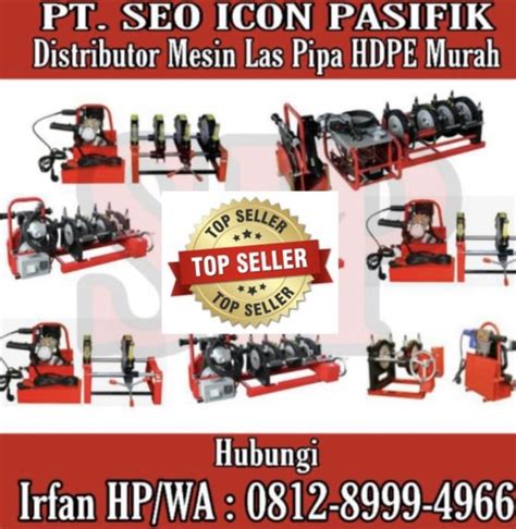 Jual Mesin Penyambung Pipa Hdpe Manual Di Lapak Irfan Hdpe Bukalapak