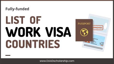 Easiest Countries To Get A Work VISA For Job 2023 Version DAAD