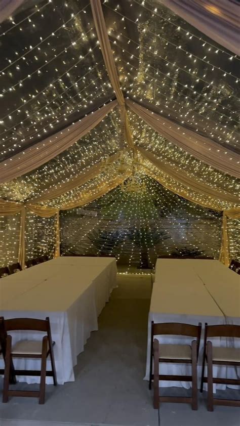 Naked Tent With Light In 2025 Outdoor Tent Wedding Outdoor Tent Party Tent Wedding