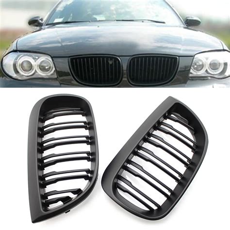 Car Front Kidney Grille Upper Mesh Grill Pair For Bmw E Series