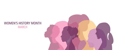 Womens History Month Banner10 Royalty Free Vector Image