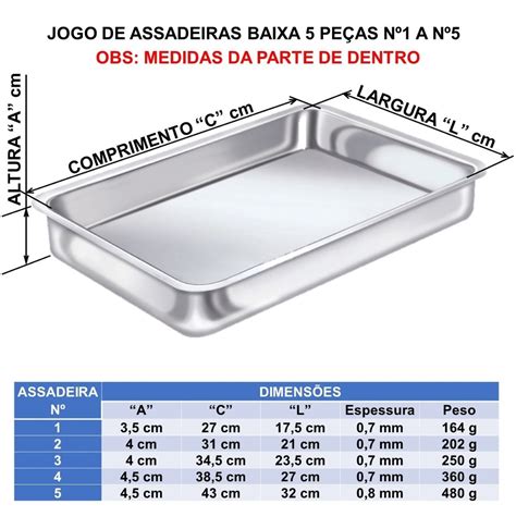 Jogo De Forma Assadeira De Bolo Retangular Baixa Pe As Mercadolivre