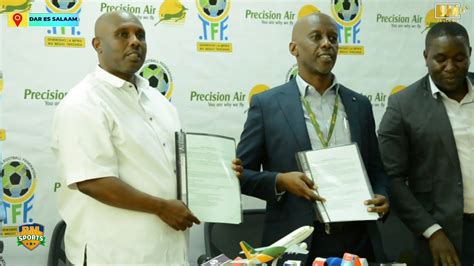 TFF Yasaini Mkataba Na Shirika La Ndege Precision Air Rais Karia