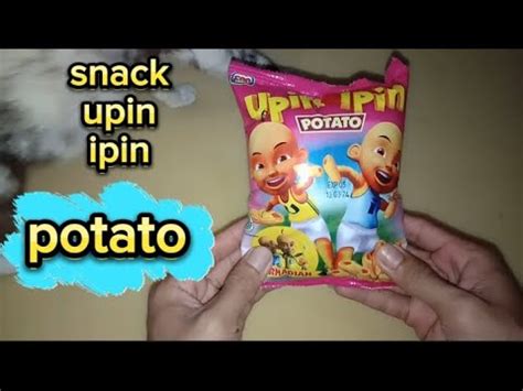 Snack Upin Ipin Potato Enak Dapat Hadia Uang Tunai Youtube