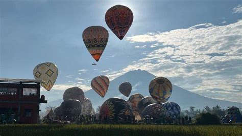 Event Balon Udara Wonosobo Java Balloon Attraction Waktu Dan Tempat