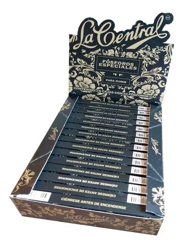 Combo 10 Cajas Cerillos Especiales Para Puro Con 15 Pzs C U Meses Sin