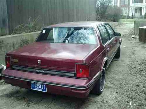 Sell Used Oldsmobile Cutlass Ciera Brougham Sedan Door L In