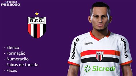 Botafogo Sp Pes Atualizado Elenco Numera O Forma O