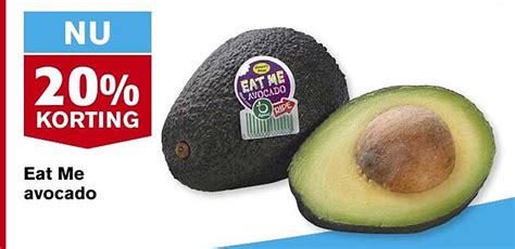 Eat Me Avocado Aanbieding Bij Hoogvliet Folders Nl