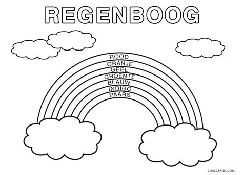 Kleurplaat Regenboog Met Zon Kleurplaat Van De Eenhoorn Van De Porn