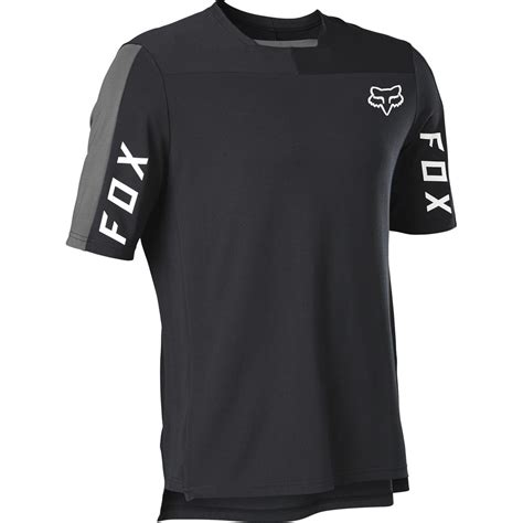 Fox MTB Jersey Kurzarm Defend Pro Schwarz Maciag Offroad