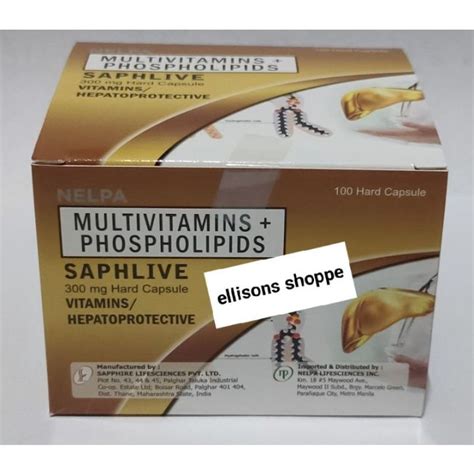 Saphlive Multivitamins Phospholipids Mg Hard Capsules Lazada Ph