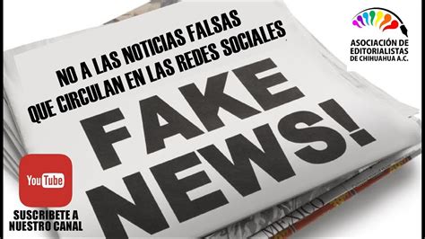 FAKE NEWS No A Las Noticias Falsas Que Circulan En Las Redes Sociales