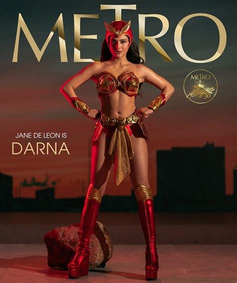 Jane De Leon Poses In Full Darna Outfit For Metro Mag ABS CBN News