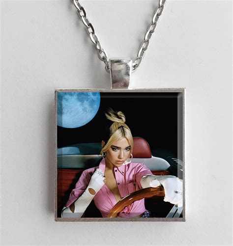 Dua Lipa - Future Nostalgia - Album Cover Art Pendant Necklace – Hollee