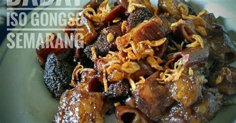 46 Resep Babat Iso Gongso Enak Dan Mudah Cookpad