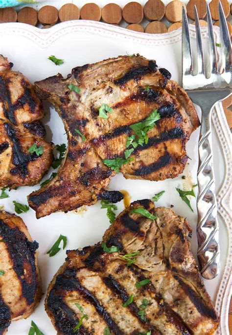 Quick And Juicy Grilled Pork Chops The Suburban Soapbox