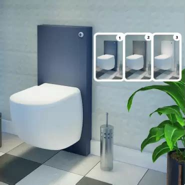 Aquacompact Silence Toilette à Poser avec Broyeur Intégré WC broyeur