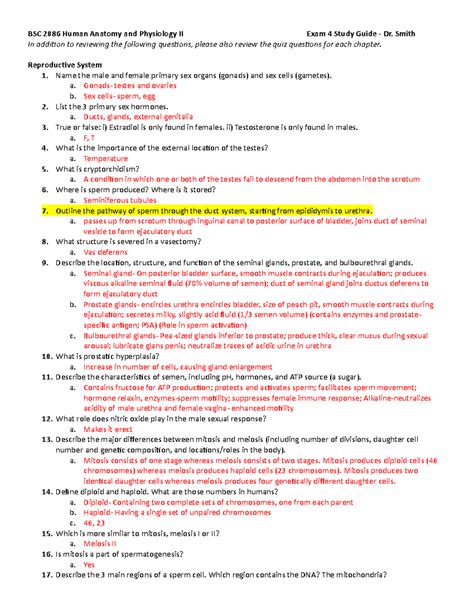 Anatomy And Physiology Unit 9 Practice Test