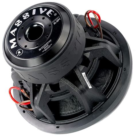 Buy Massive Audio Summoxl124 12 Inch Car Audio Subwoofer High