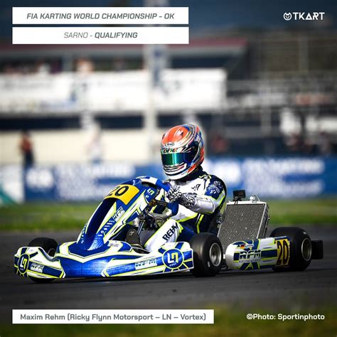 Fia Karting World Championship Ok E Okj Sarno Qualifiche Pole