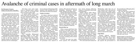 Dawn Epaper May 27 2022 Avalanche Of Criminal Cases In Aftermath