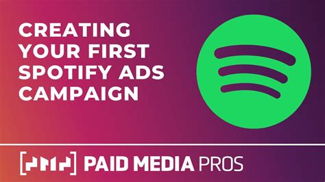 How To Set Up Your First Spotify Ads Campaign Youtube